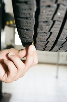 Professional tyre repairs